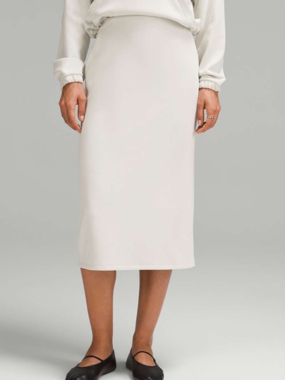 Lululemon Softstreme High-Rise Midi Skirt